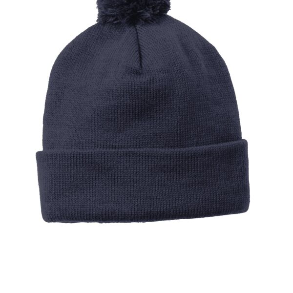 ® Solid Pom Pom Beanie Thumbnail